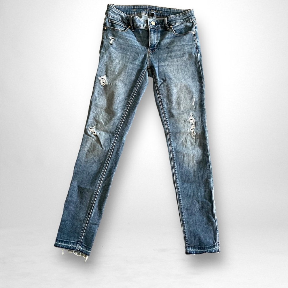 WHITE HOUSE BLACK MARKET THE SKIMMER JEANS SIZE 2 WOMEN’S